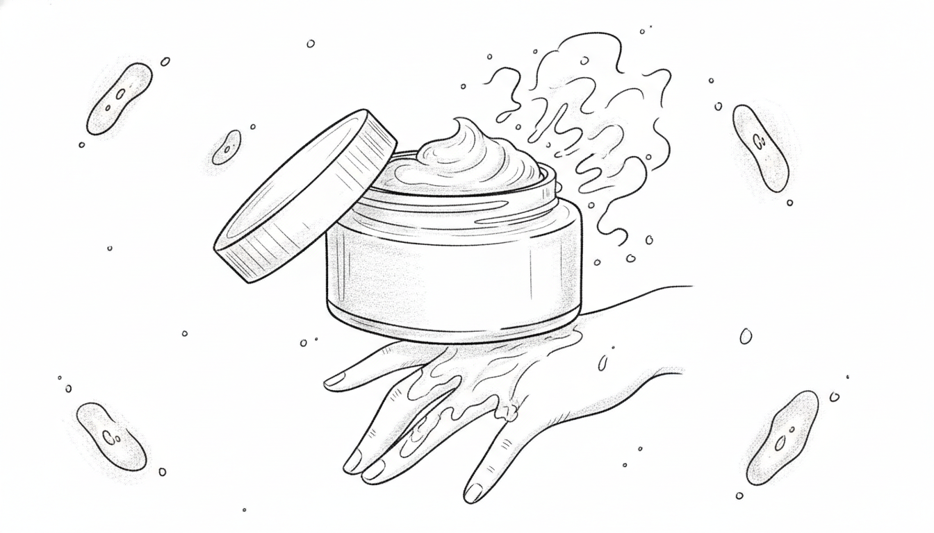 オルビスユードット クリーム ベタベタになるのはなぜ？