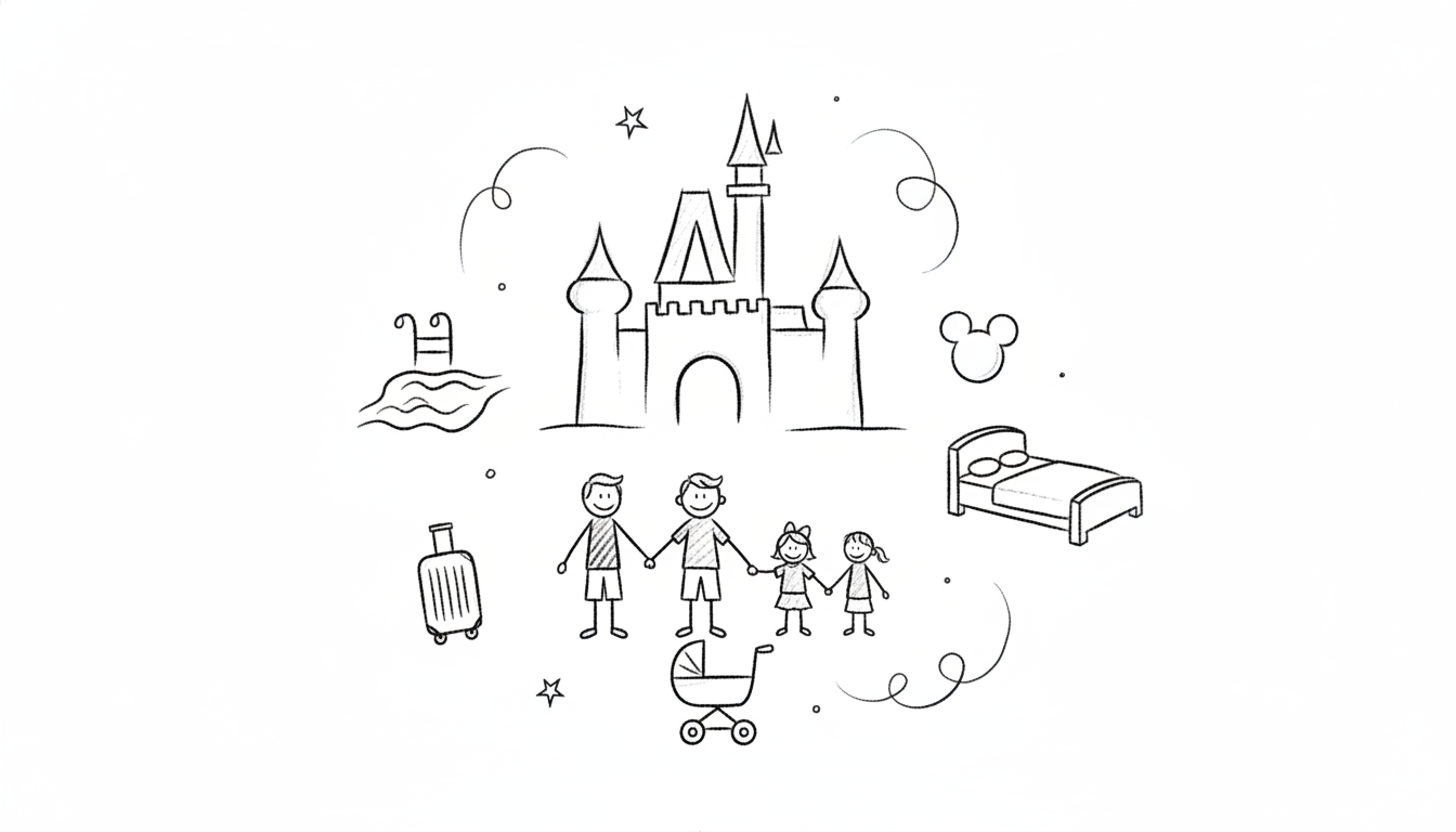 ディズニーオフィシャルホテルで子連れにおすすめはどこ？