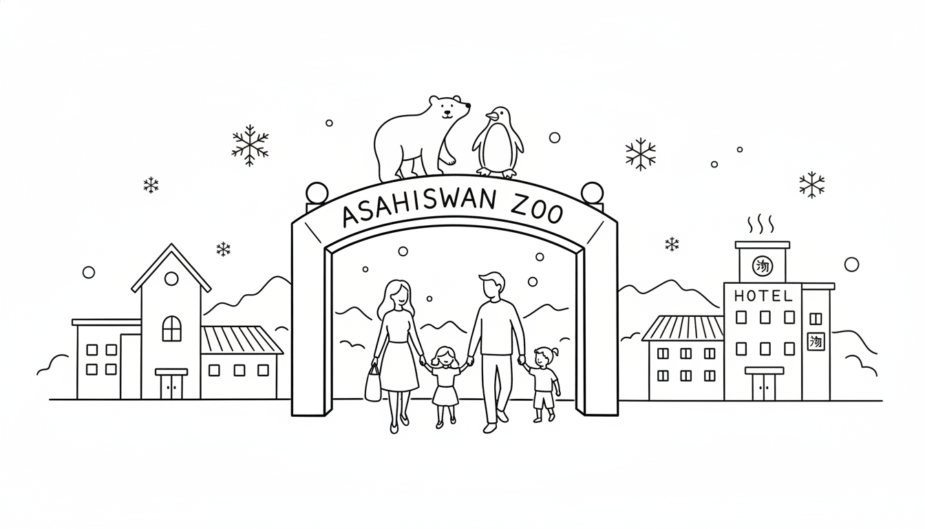 旭山動物園へ行く際、子連れにおすすめのホテルってどこ？