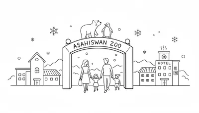 旭山動物園へ行く際、子連れにおすすめのホテルってどこ？