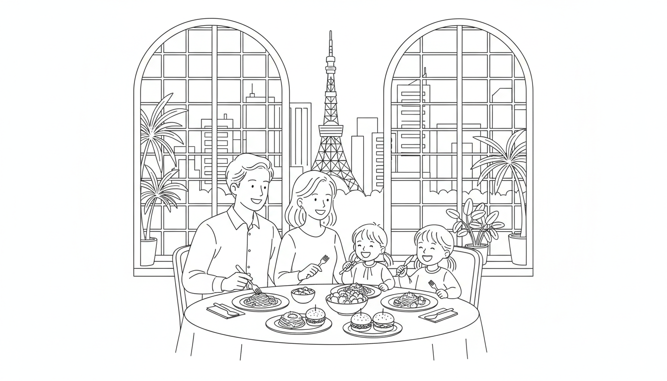 ホテル 子連れ ランチ 東京で快適に過ごすには？