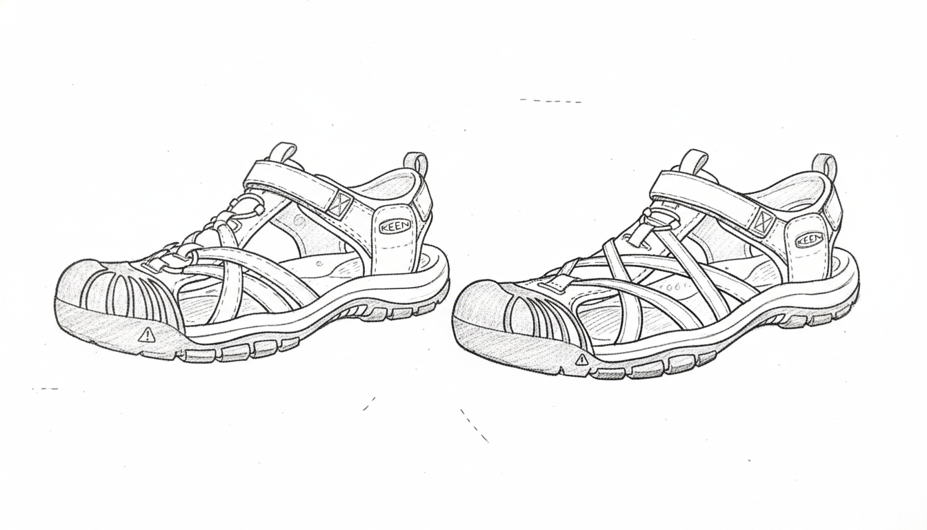 KEEN ニューポートとハイパーポートの違いとは？