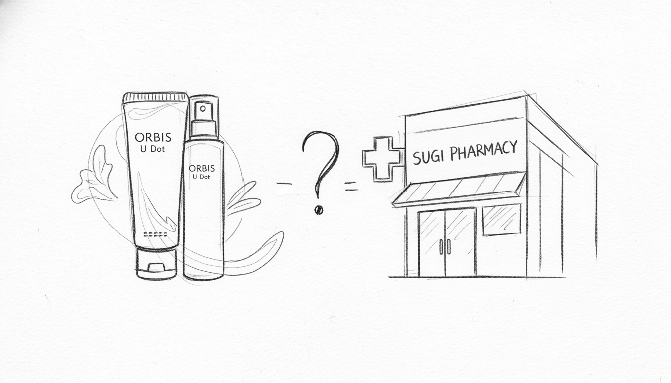 オルビスユードット スギ薬局で買える？