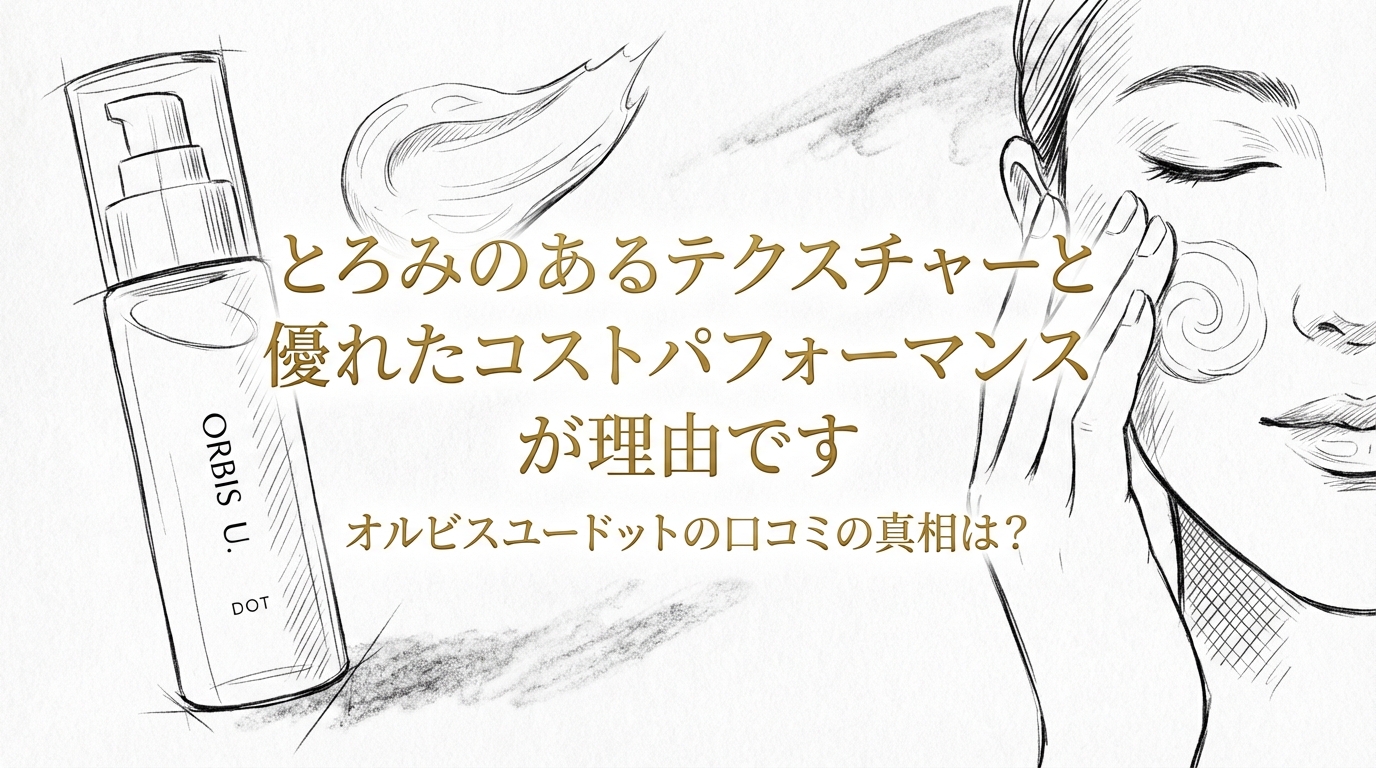 とろみのあるテクスチャーと優れたコストパフォーマンスが理由です