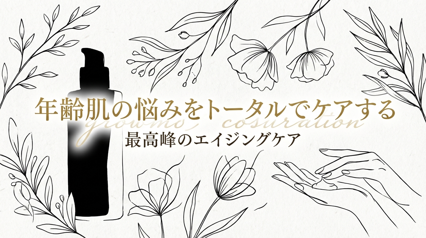年齢肌の悩みをトータルでケアする最高峰のエイジングケア