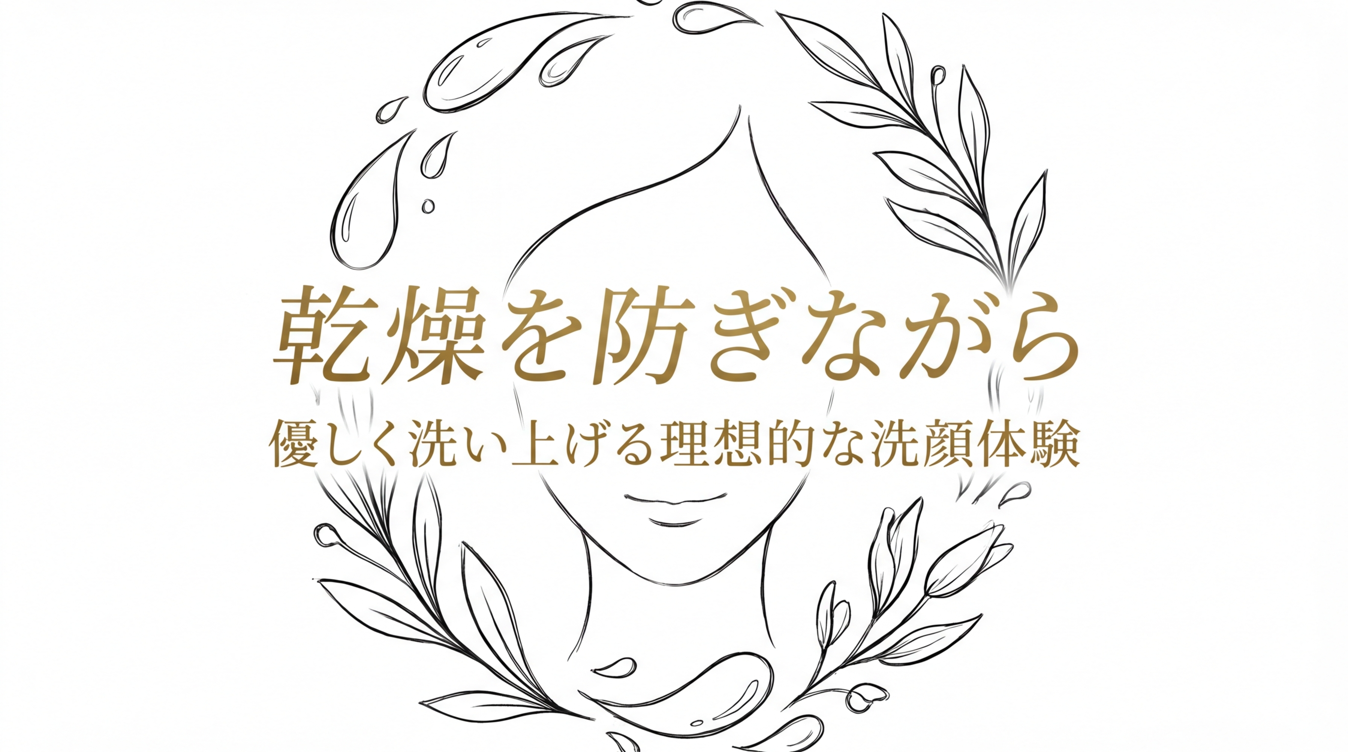 乾燥を防ぎながら優しく洗い上げる理想的な洗顔体験