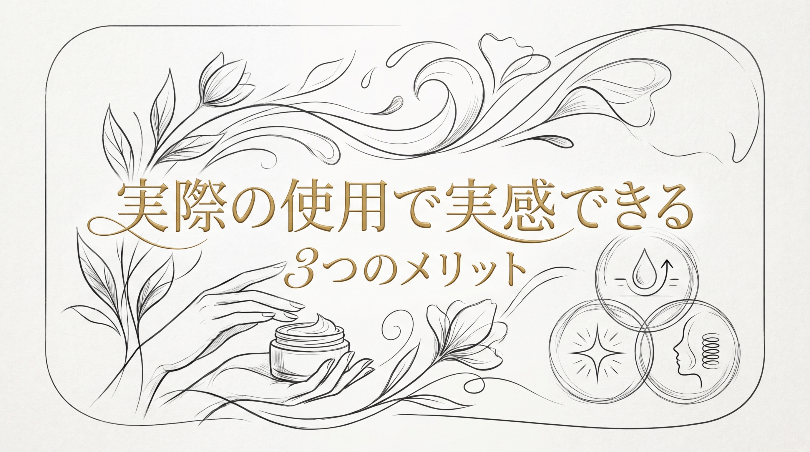 実際の使用で実感できる3つのメリット