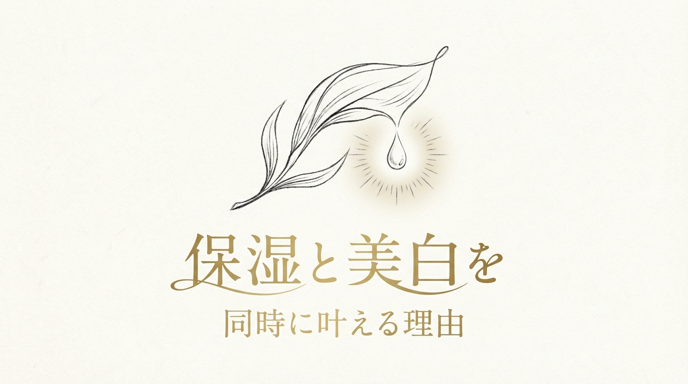 保湿と美白を同時に叶える理由