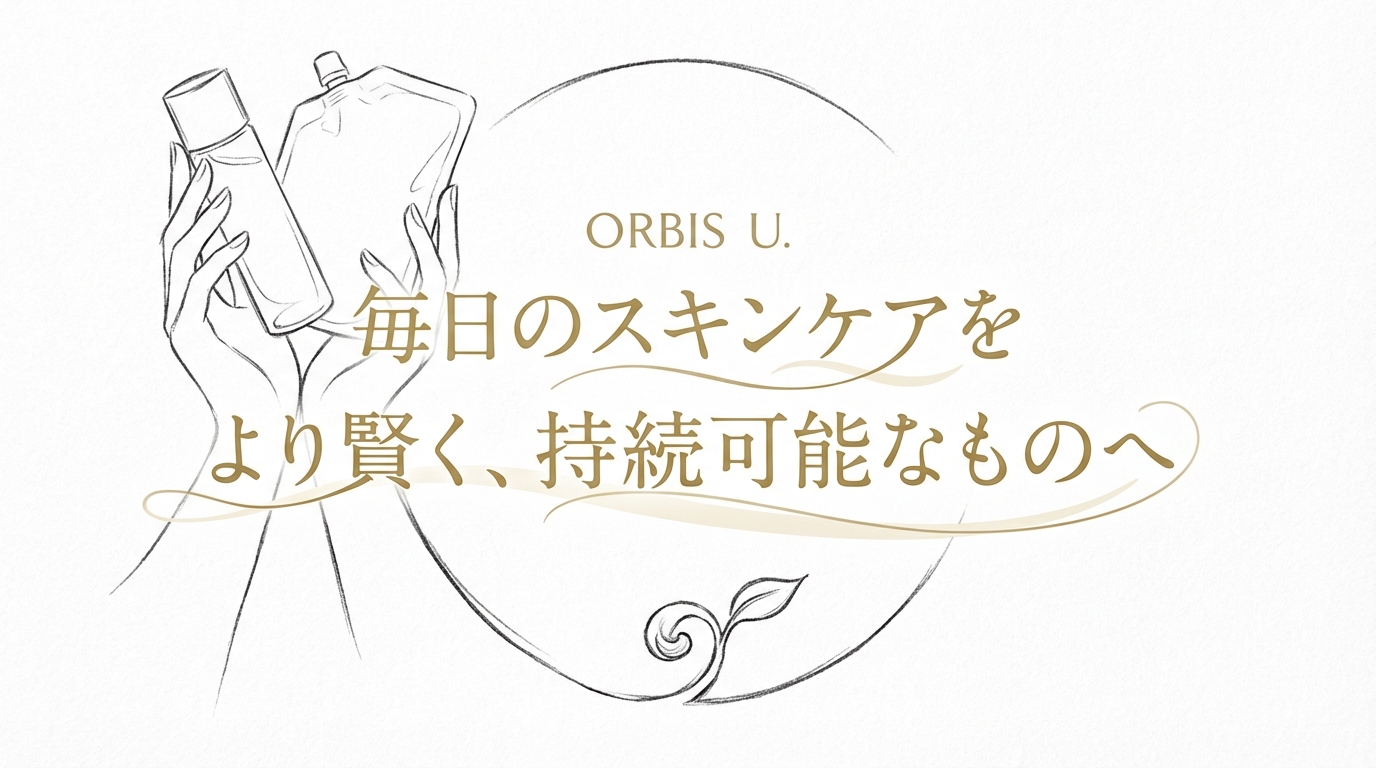 毎日のスキンケアをより賢く、持続可能なものへ