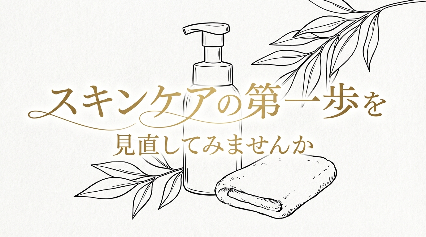 スキンケアの第一歩を見直してみませんか