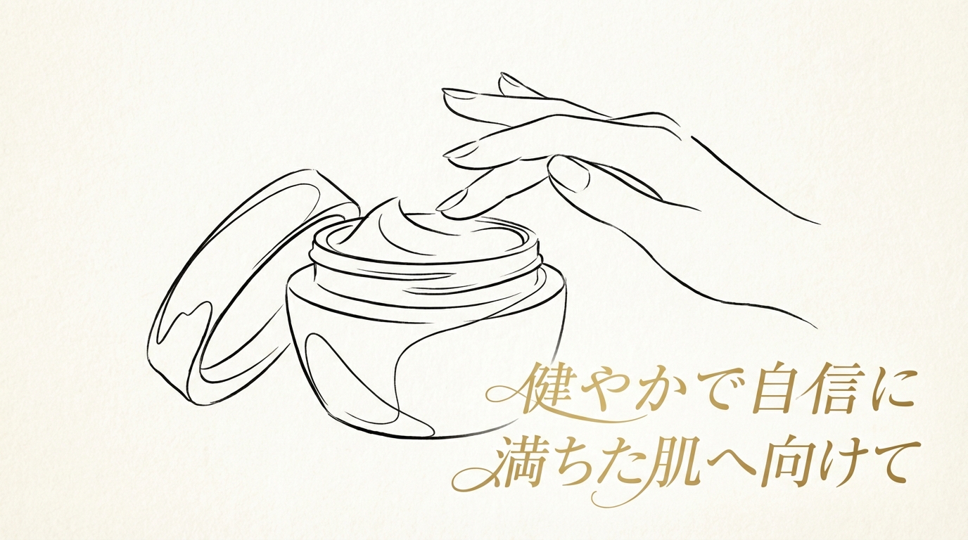 健やかで自信に満ちた肌へ向けて