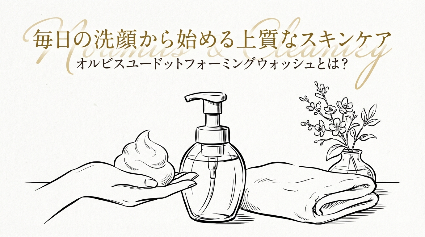 毎日の洗顔から始める上質なスキンケア