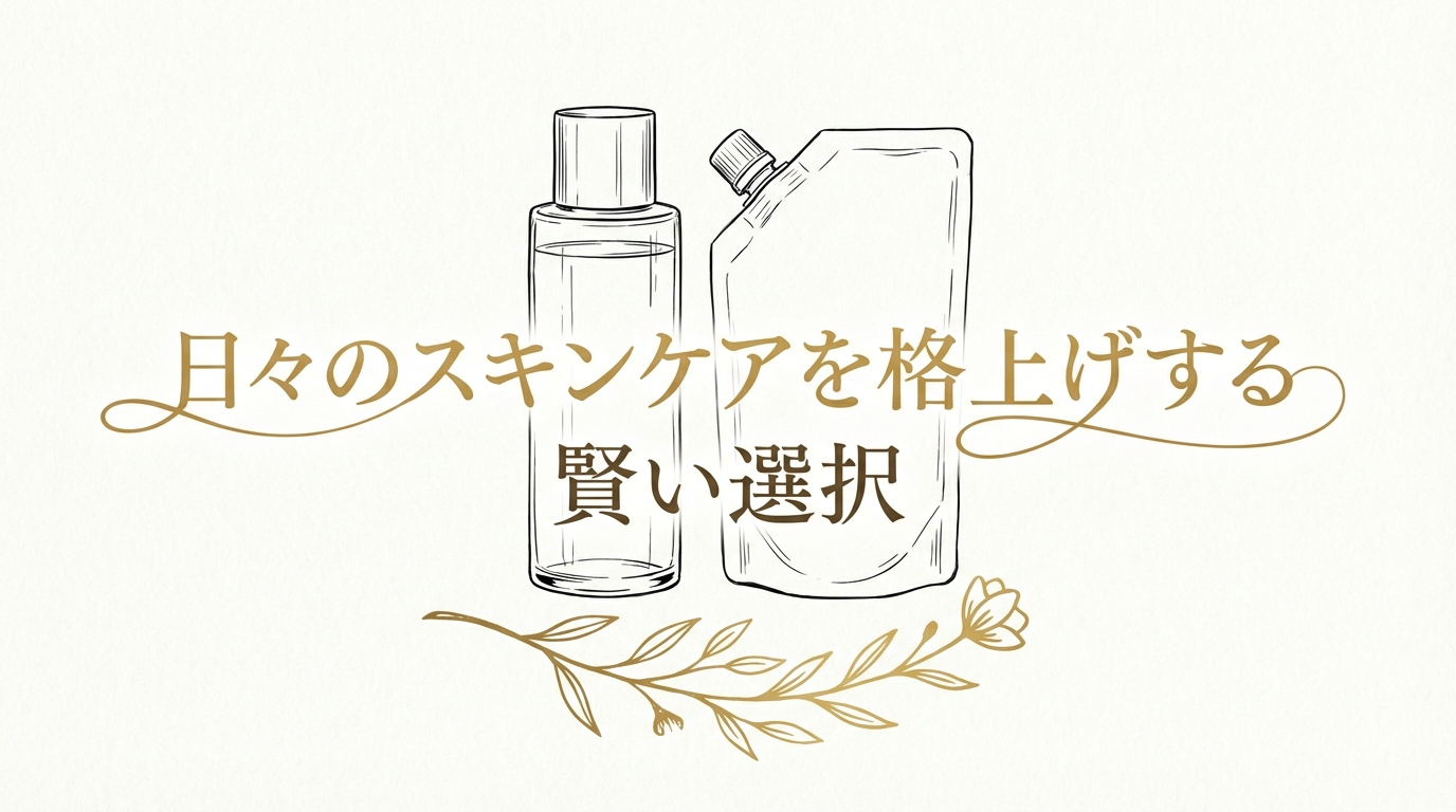 日々のスキンケアを格上げする賢い選択