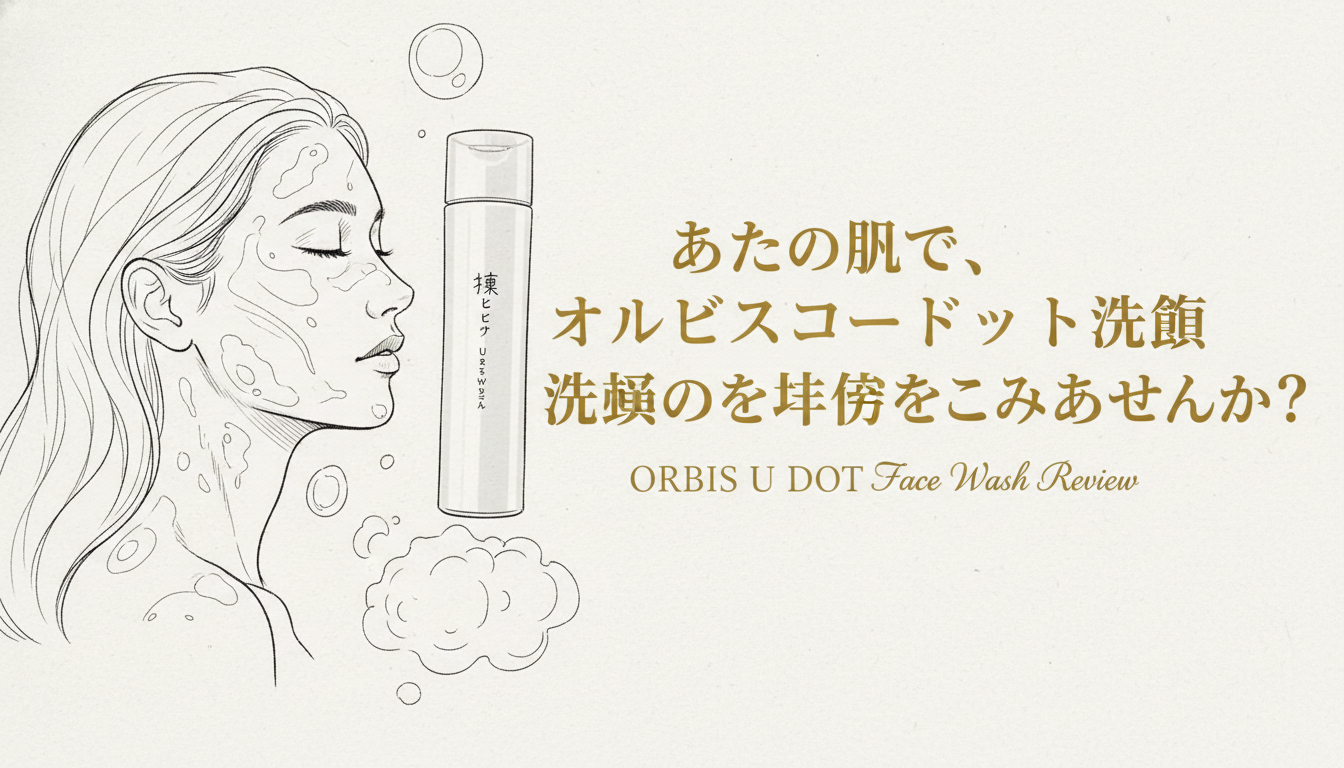 あなたの肌で、オルビスユードット洗顔の実力を体験してみませんか？