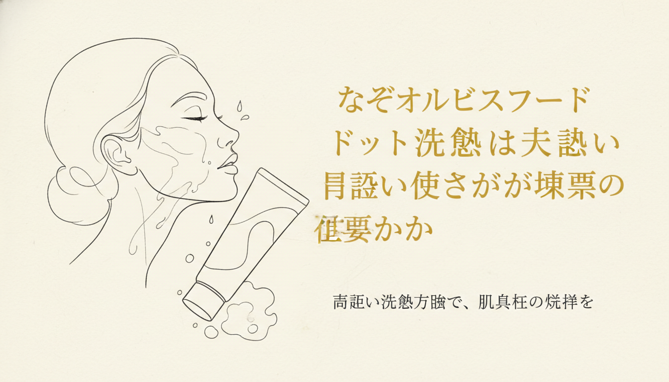なぜオルビスユードット洗顔は正しい使い方が重要なのか