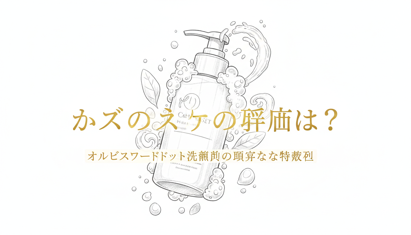 オルビスユードット洗顔料の具体的な特徴例