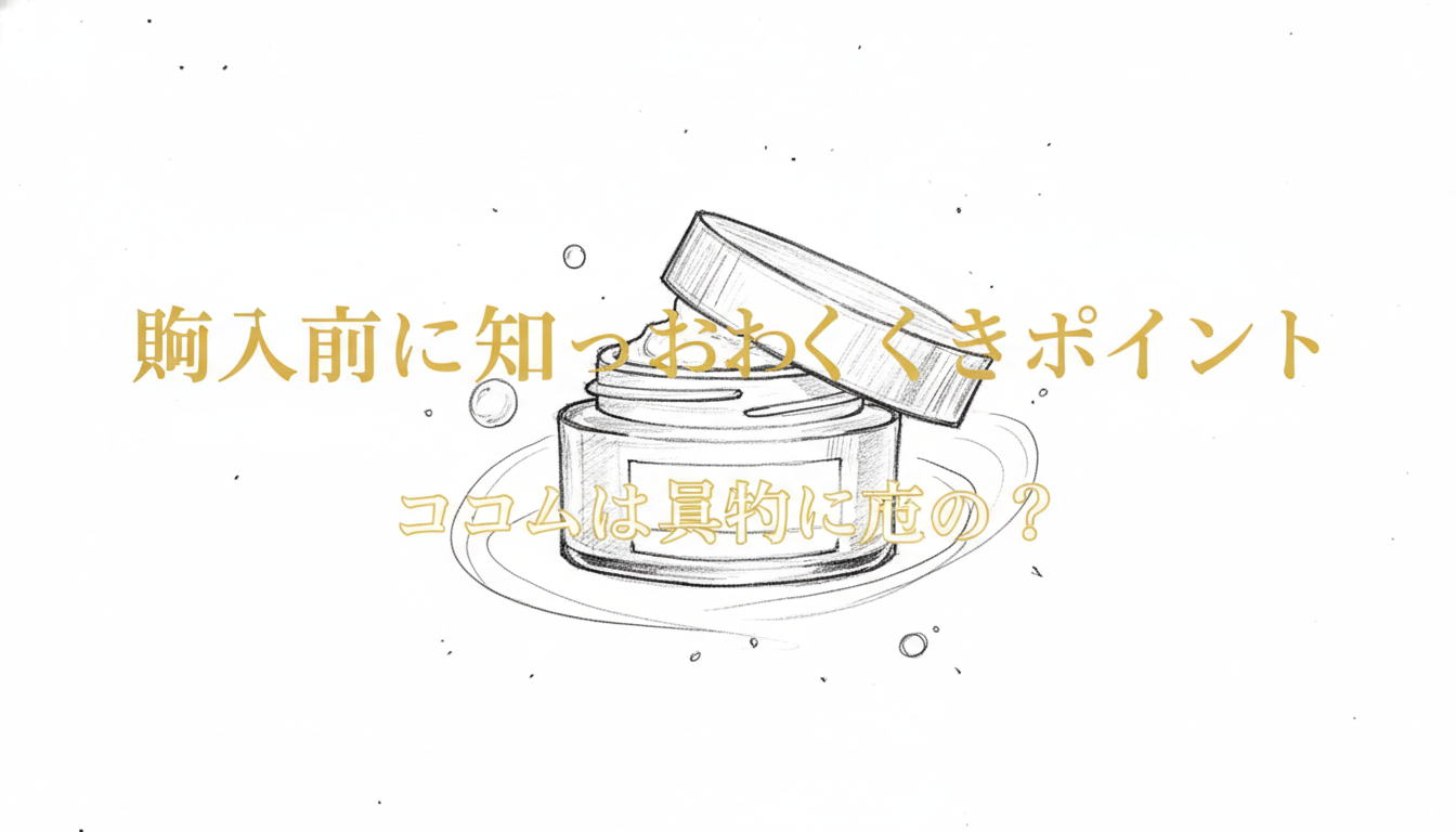 購入前に知っておくべきポイント