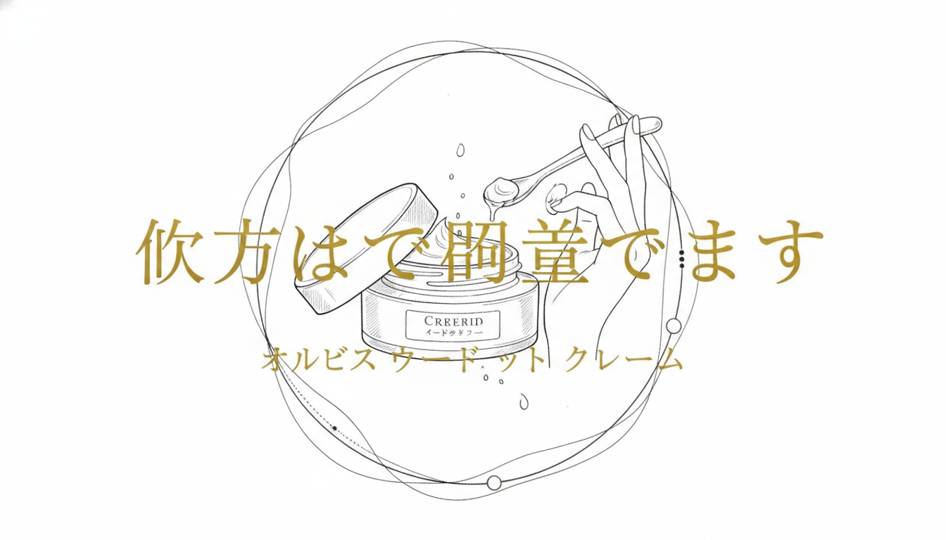 オルビスユードット クリームのベタつきは使い方で改善できます