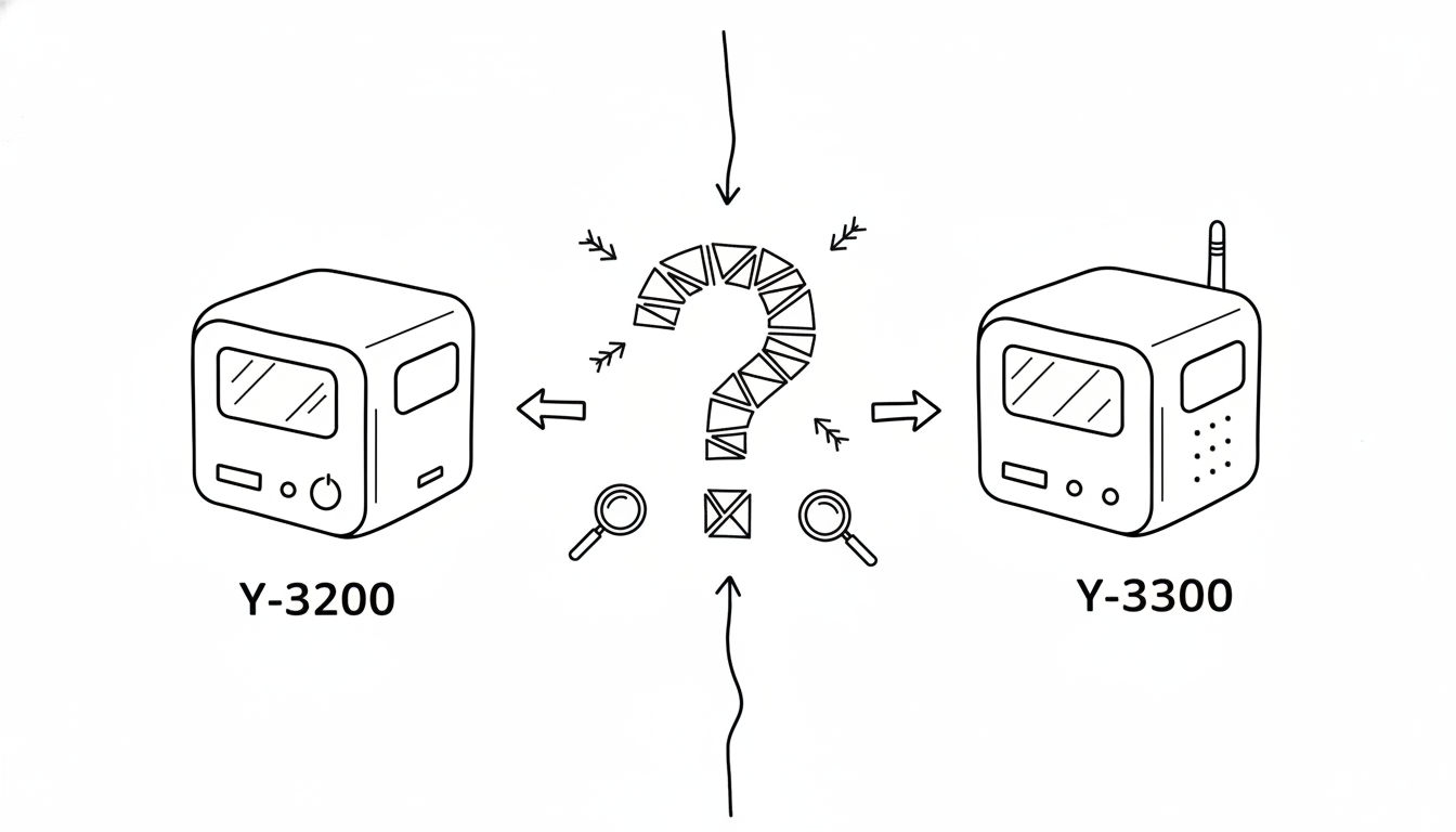 ユピテル Y-3200とY-3300の決定的な違いとは?