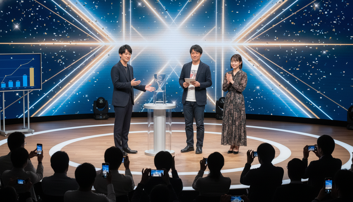 デモデイは「掲載価値」を競い、結果はひろゆきさん側が僅差で勝利とされています