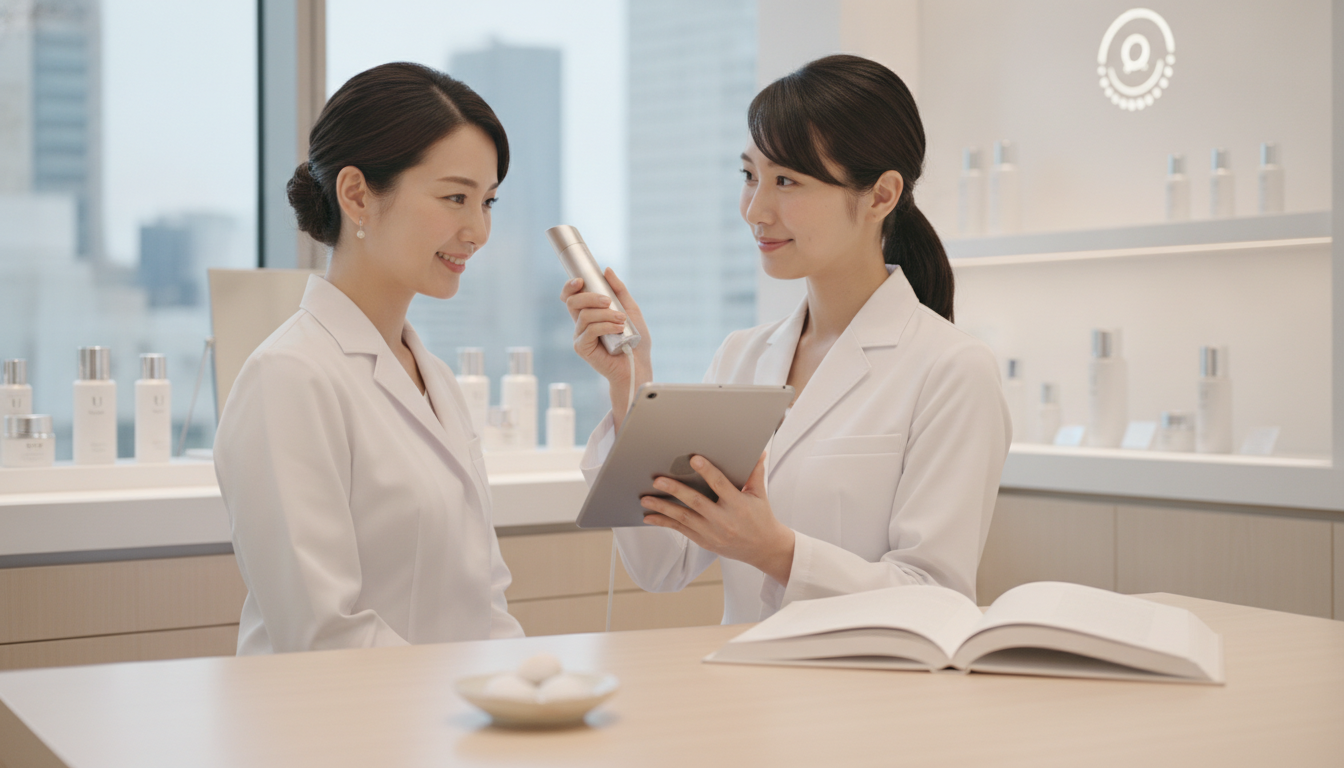 パーソナルスキンチェックで最適なケアを見つける