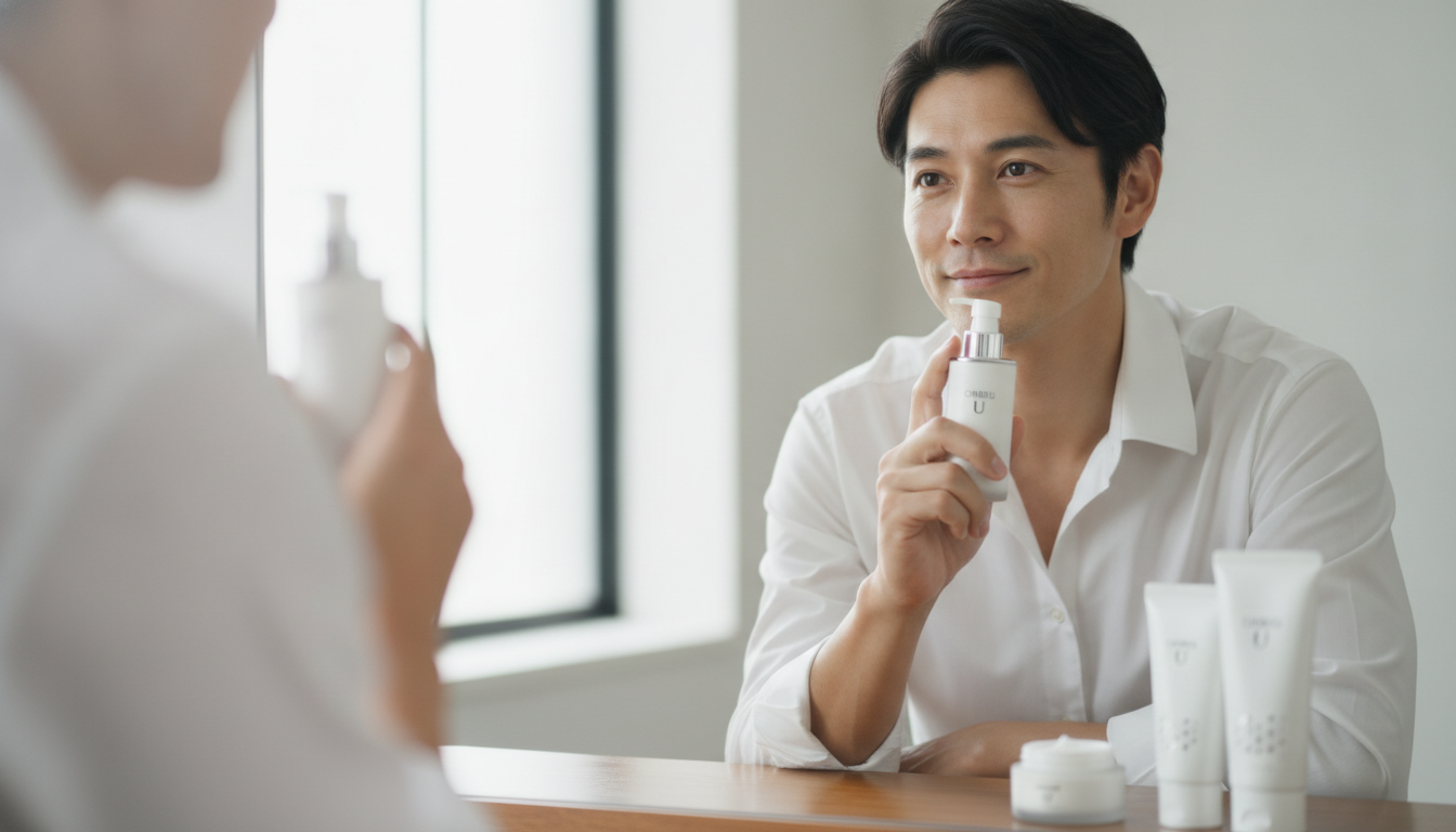 オルビスユー ドットは男性のエイジングケアとしてありなのか？