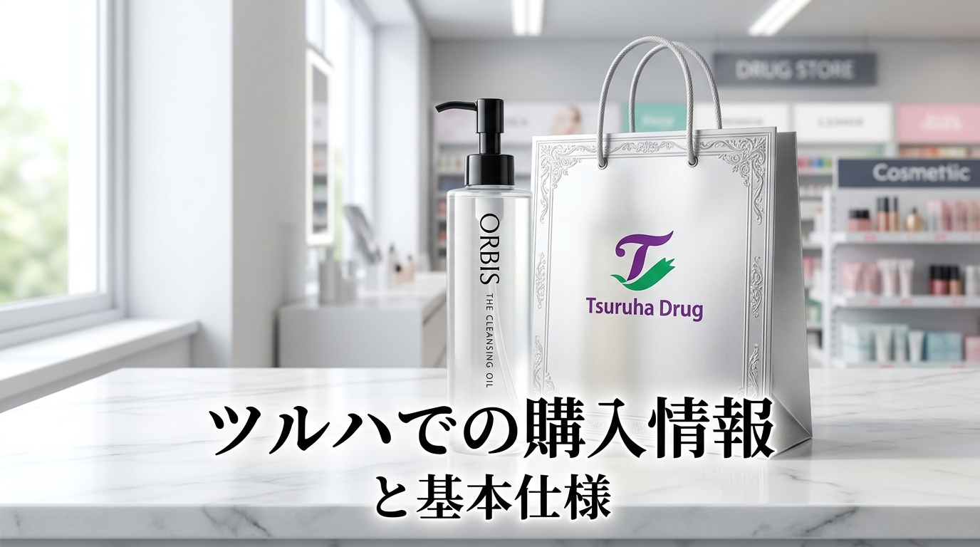 ツルハでの購入情報と基本仕様