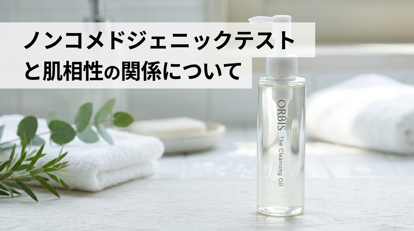 ノンコメドジェニックテストと肌相性の関係について