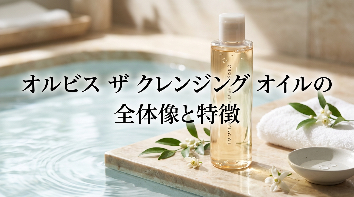オルビス ザ クレンジング オイルの全体像と特徴