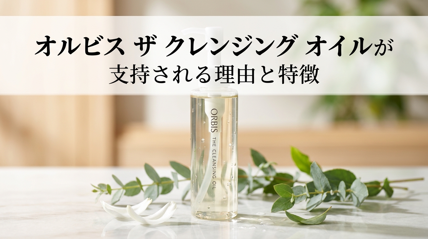 オルビス ザ クレンジング オイルが支持される理由と特徴