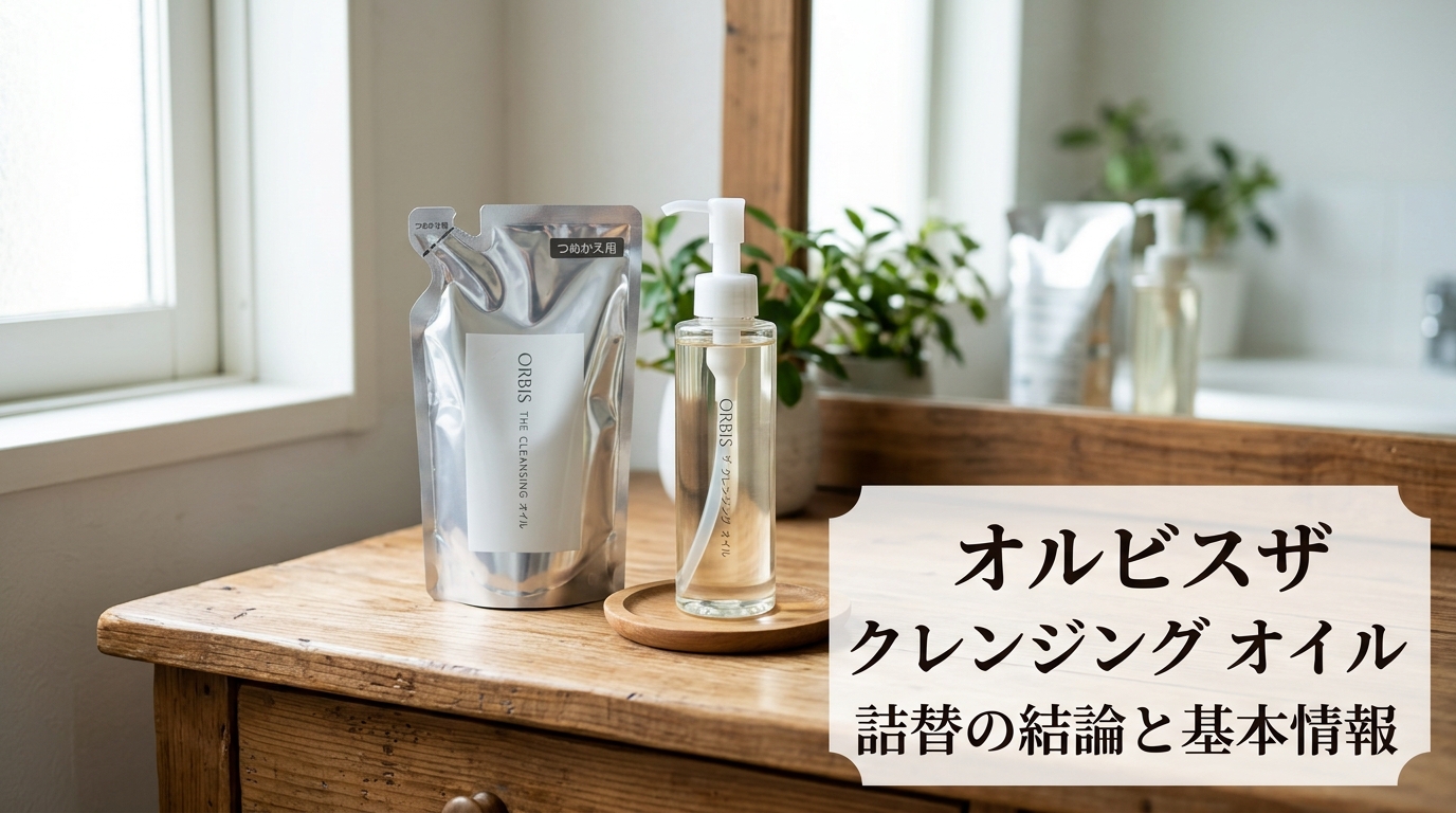 オルビス ザ クレンジング オイル 詰替の結論と基本情報