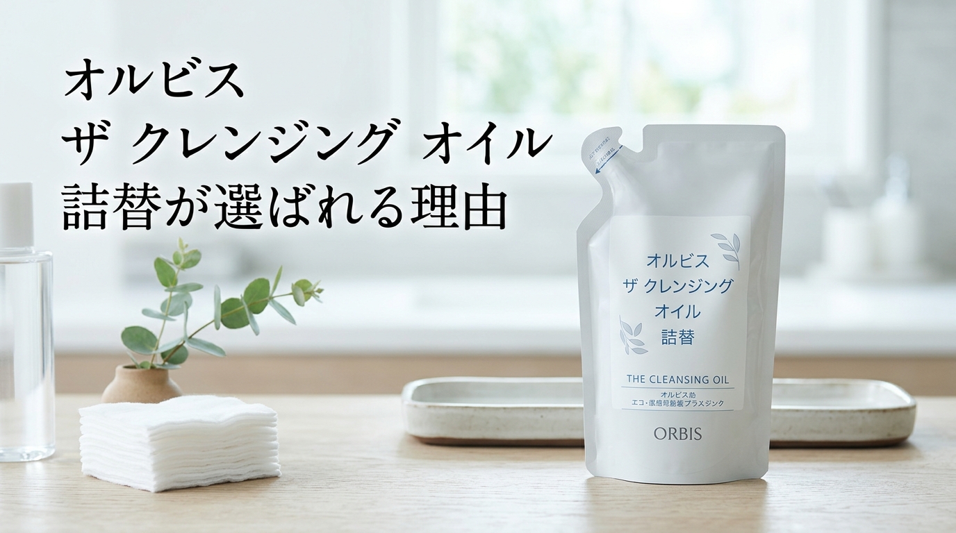 オルビス ザ クレンジング オイル 詰替が選ばれる理由